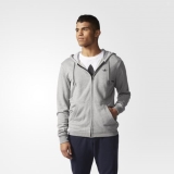 J59d2506 - Adidas Premium Essentials Hoodie Grey - Men - Clothing